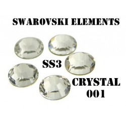 Crystal Swarovski 001 vel. SS 3 100ks