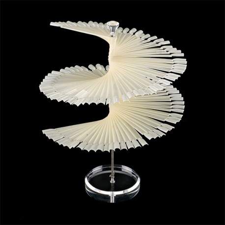 Vzorník stojan - kolotoč - 120 pozic natural