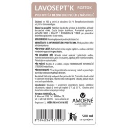 Dezinfekce Lavosept na nástroje 500ml