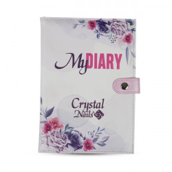 Diář 2026 - Purple Flowers ANG