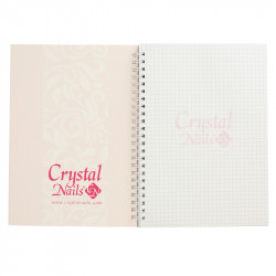 Blok poznámkový Crystal Nails   