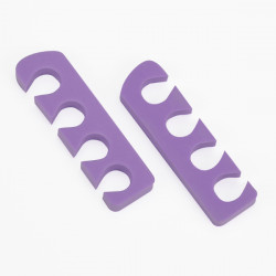 Oddělovač prstů nohou - purple