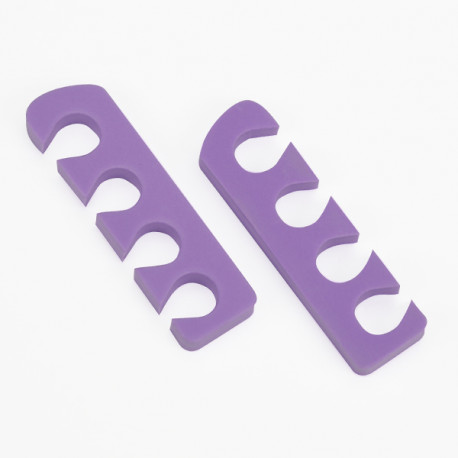 Oddělovač prstů nohou - purple