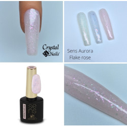 SENS BASE Aurora Flake gel - Rose 10ml