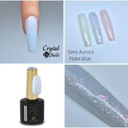 SENS BASE Aurora Flake gel - Blue 10ml