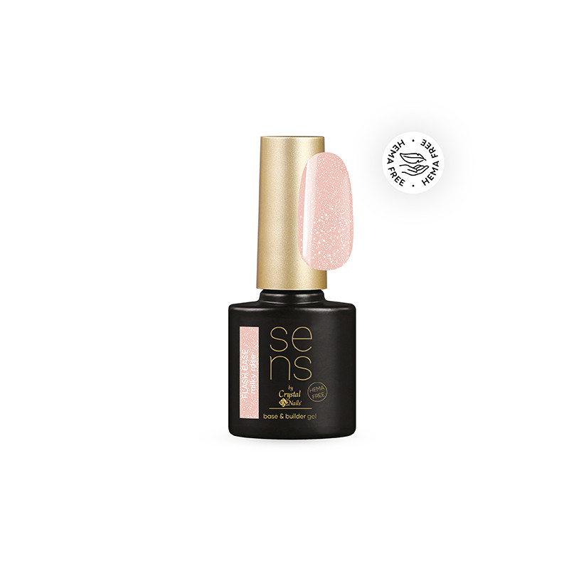 SENS FLASH Base & Builder Gel MILKY ROSE THF