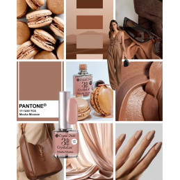 Crystal Nails - 3S Mocha Mouse Crystalac - 8ml THF