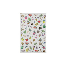 Crystal Nails - Vodolepka Water decal - Beach Essentials