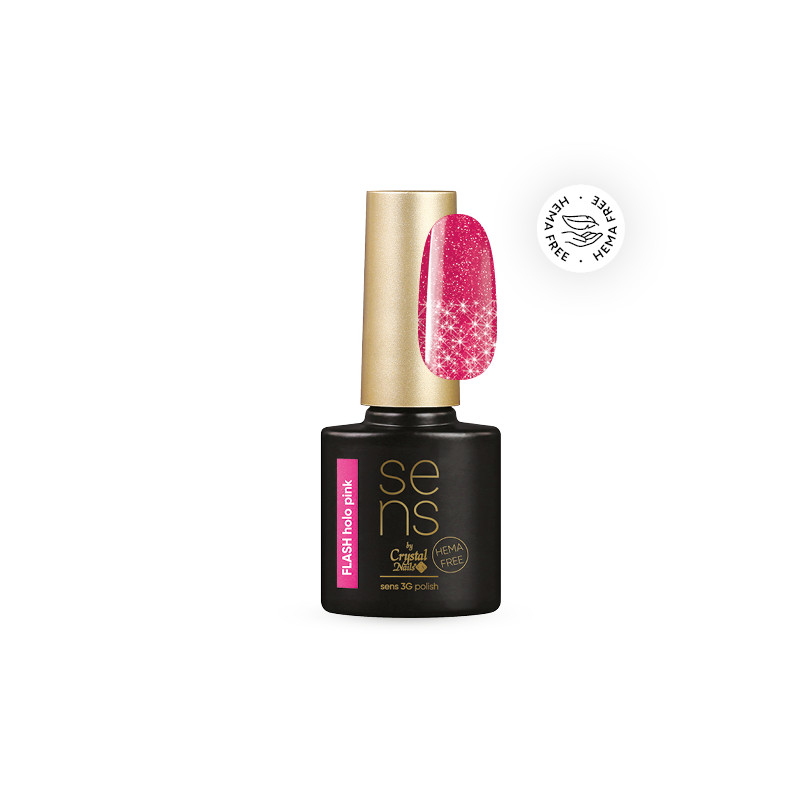 Flash Holo Pink Crystalac 4ml