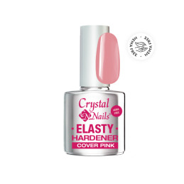 Crystal Nails - Elasty Hardener COVER PINK Gel 13ml