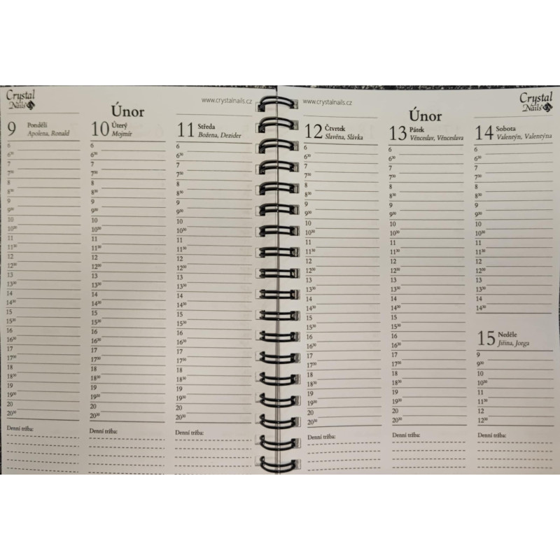 Crystal Nails - Kalendarium CZ