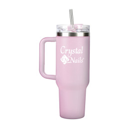 Crystal Nails - Kovový termo hrnek CN