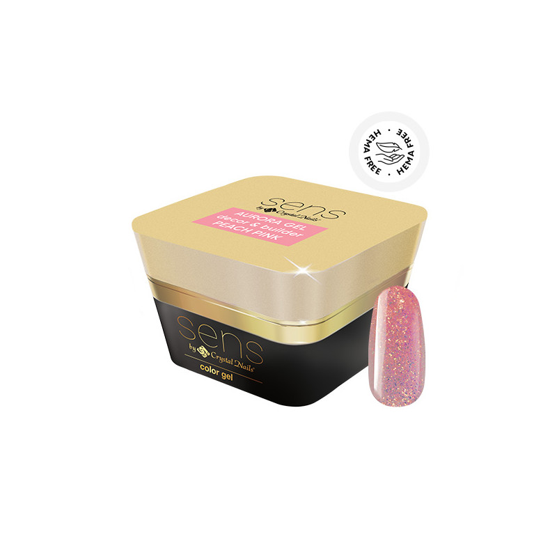 SENS Aurora - Peach - decor & builder gel THF