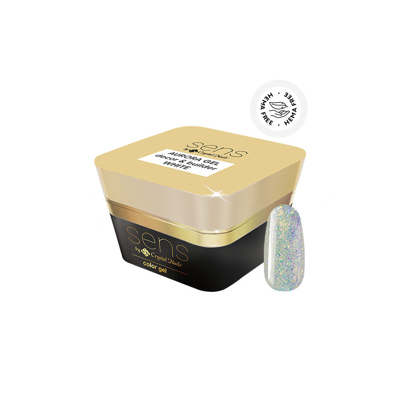 SENS Aurora - White - decor & builder gel THF