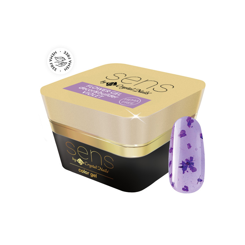 SENS Flower - Violet - decor & builder gel